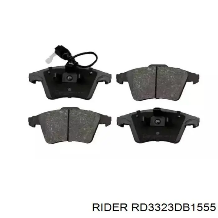 Pastillas freno delanteras Rider RD3323DB1555 precio, desde 36,15 EUR