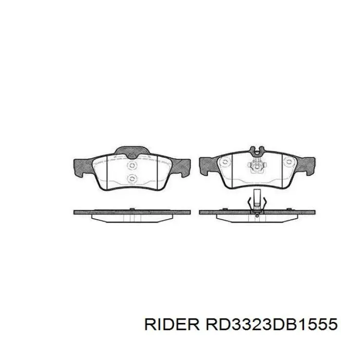 Pastillas de freno delanteras Volkswagen Transporter 7HA, 7HH, 7EA, 7EH