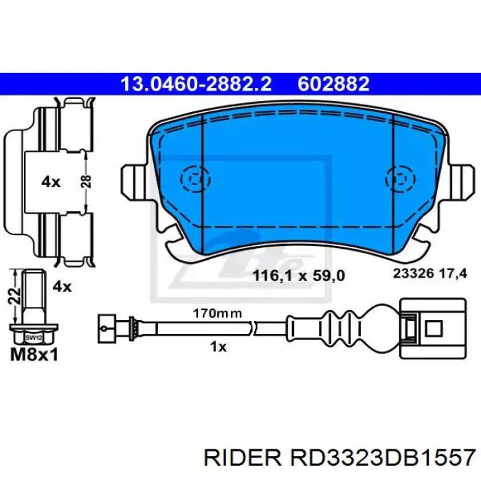 RD3323DB1557 Rider