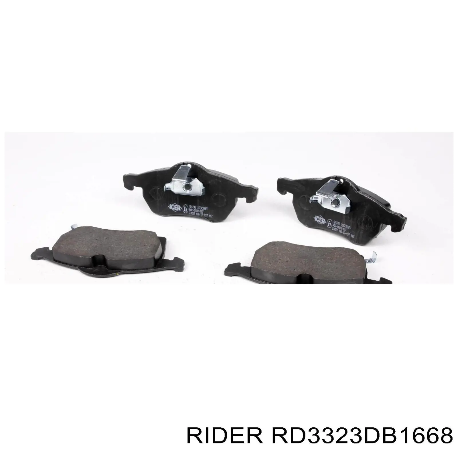 Pastillas de freno delanteras Opel Corsa X12