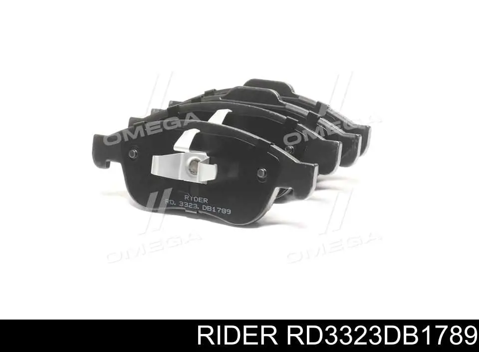 RD3323DB1789 Rider Pastillas delanteras