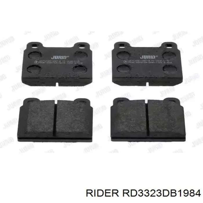 Pastillas de freno delanteras Seat Ibiza 5 KJ1, KJG