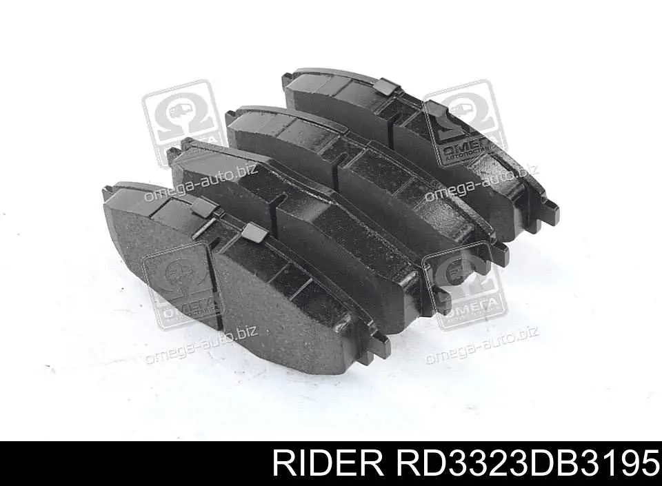 Pastillas freno delanteras Rider RD3323DB3195 precio, desde 12,67 EUR