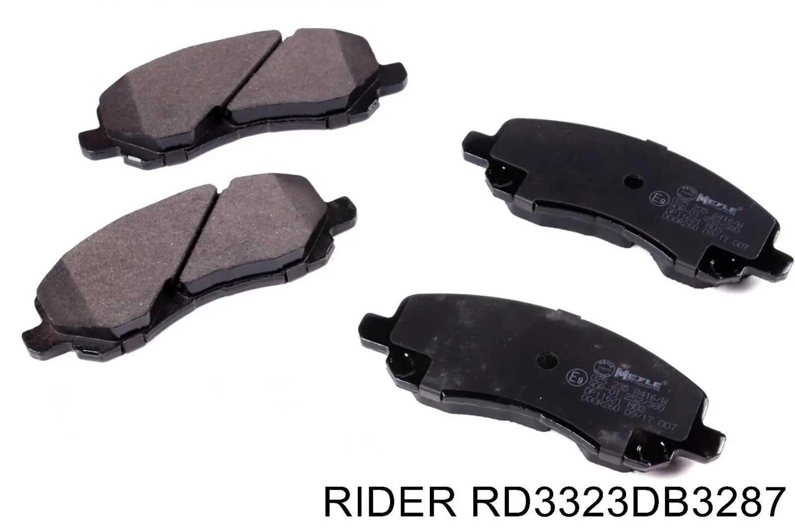 Comprar RD3323DB3287 Rider Pastillas delanteras de freno
