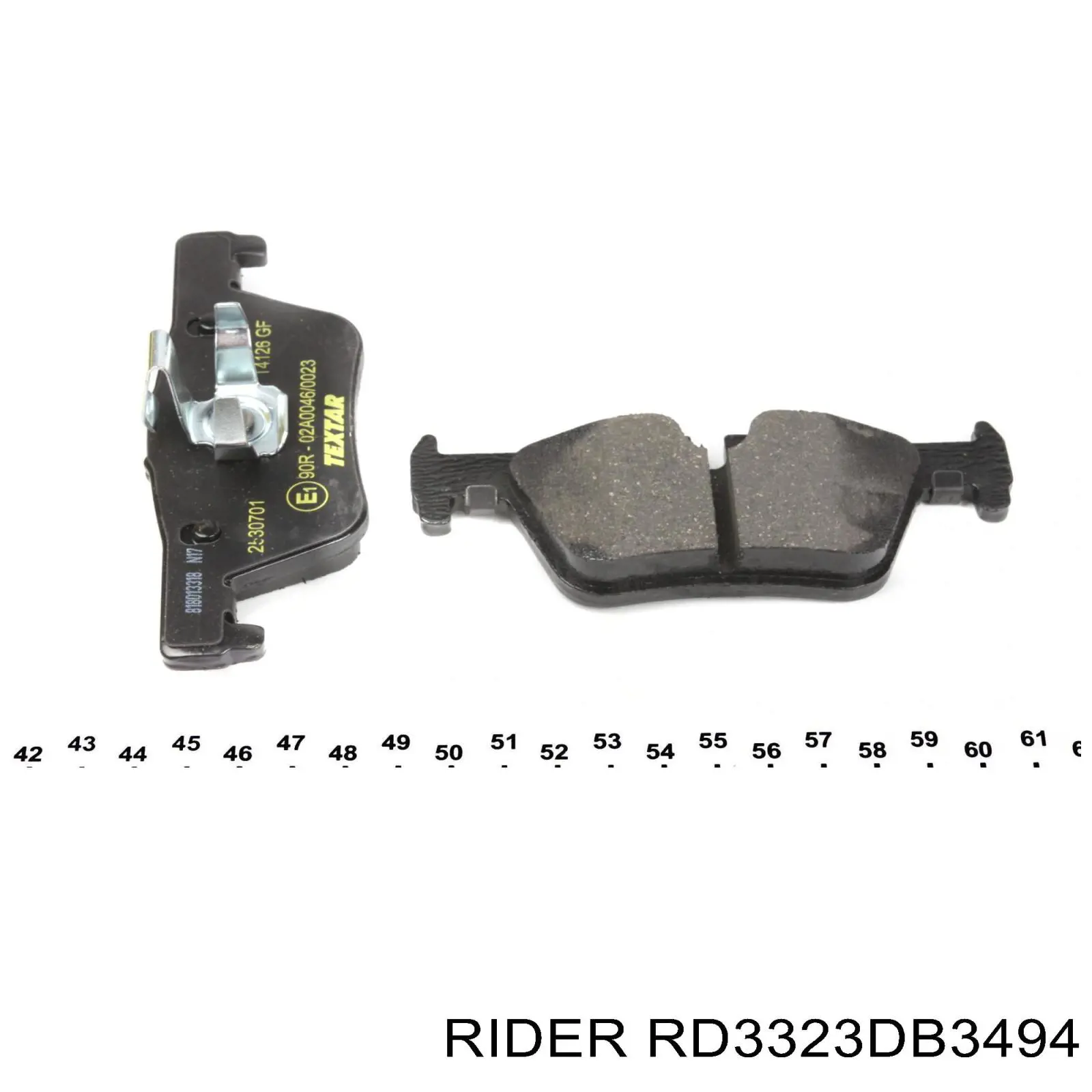 Pastillas traseras de freno Rider RD3323DB3494 precio, desde 18,36 EUR