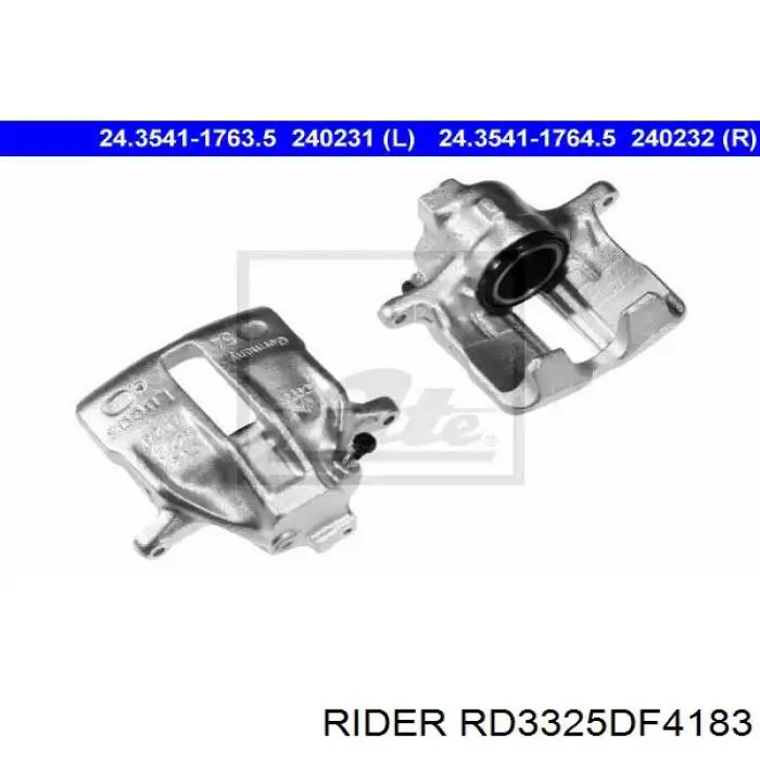 Comprar RD3325DF4183 Rider Freno de disco delantero
