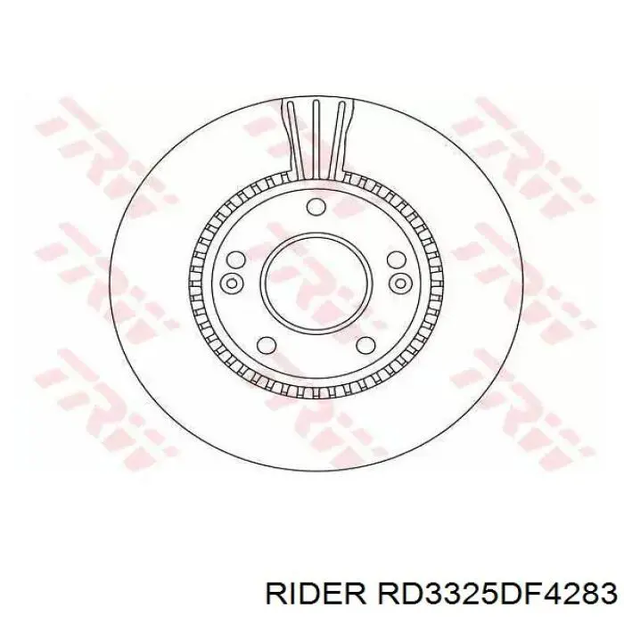 RD3325DF4283 Rider Discos