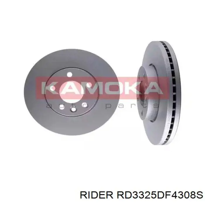 Disco de freno RD3325DF4308S Rider