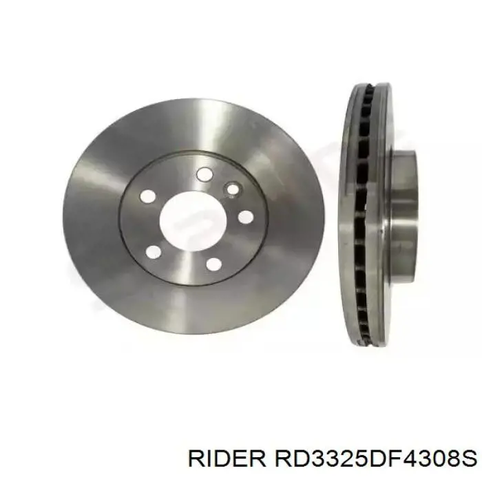 Frenos delanteros Rider RD3325DF4308S precio, desde 53,43 EUR