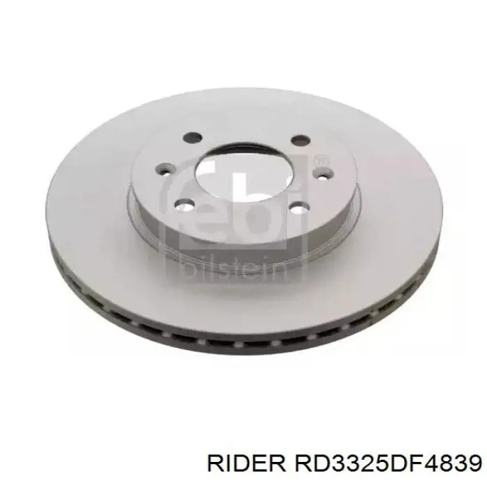 Disco de freno RD3325DF4839 Rider