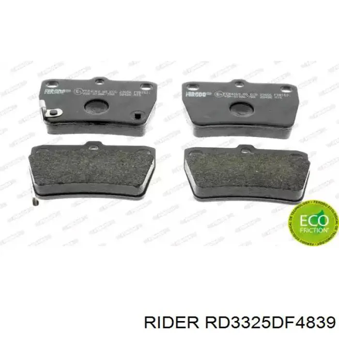 RD3325DF4839 Rider Discos