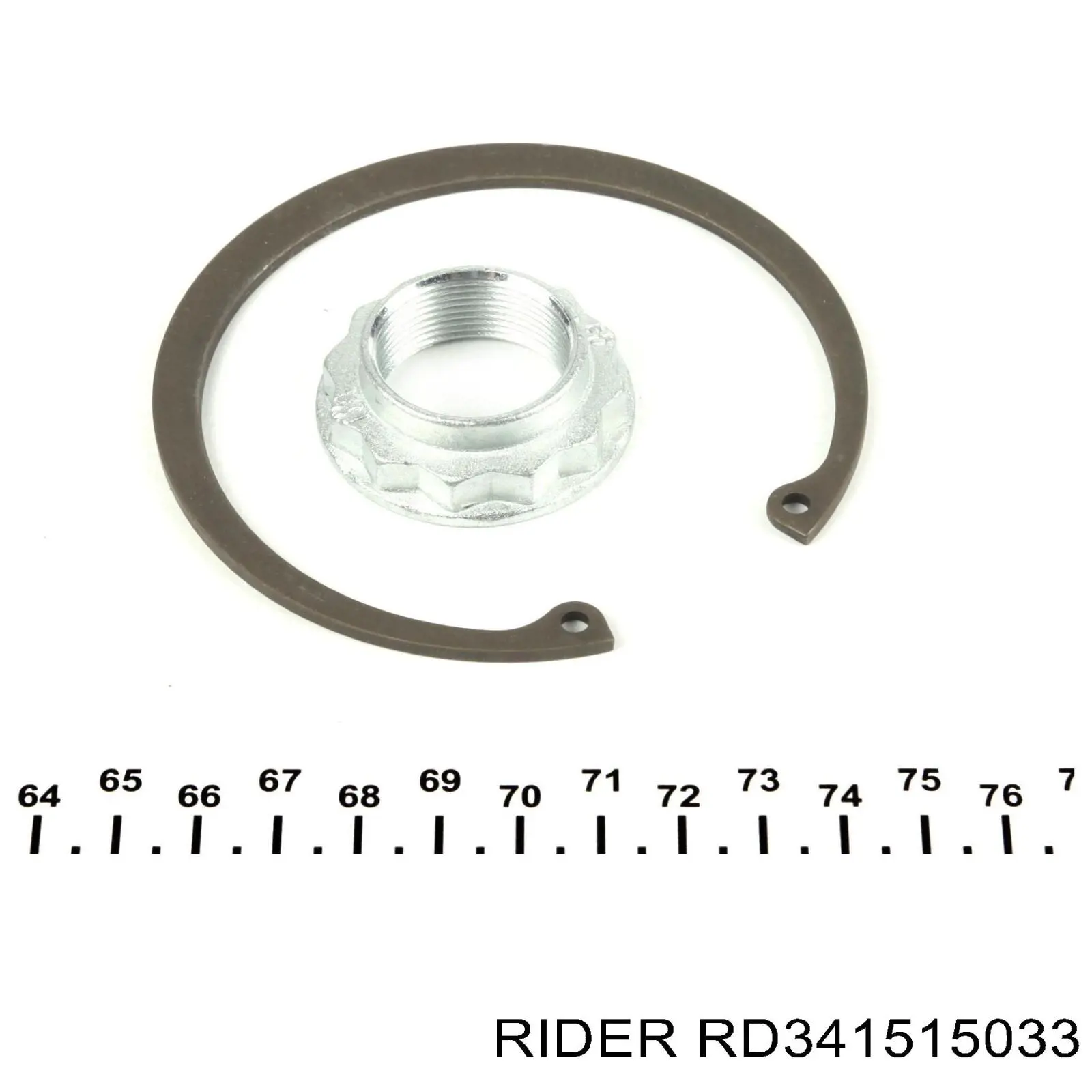 RD.341515033 Rider cojinete de rueda delantero