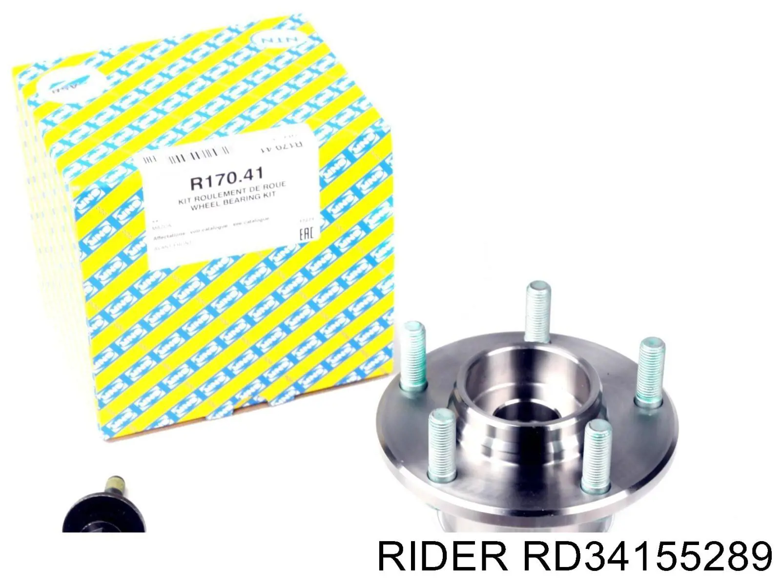 RD.34155289 Rider cubo de rueda delantero