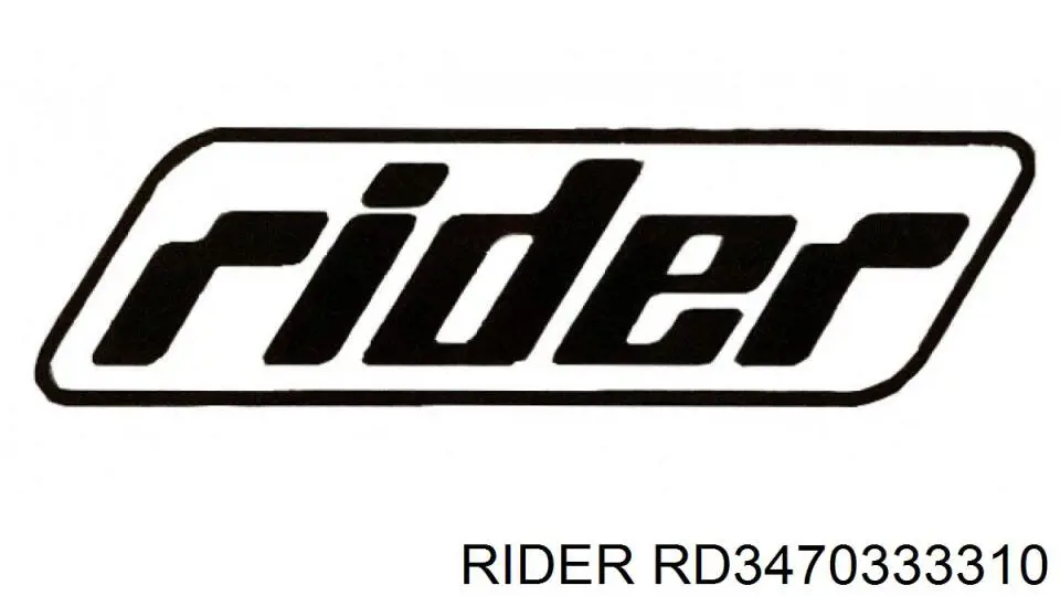 RD3470333310 Rider amortiguador delantero derecho