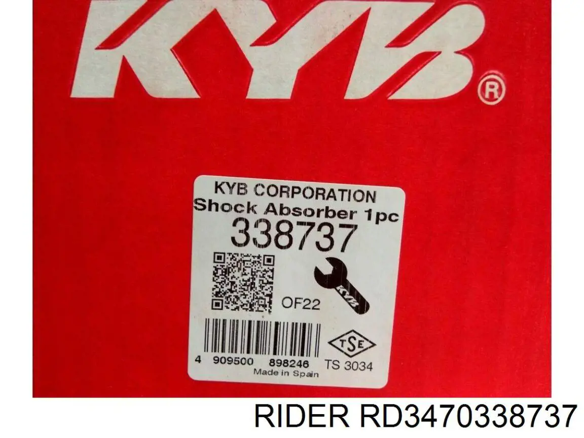 Amortiguadores Rider RD3470338737 precio, desde 41,22 EUR