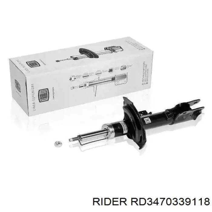 RD.3470.339118 Rider amortiguador delantero izquierdo