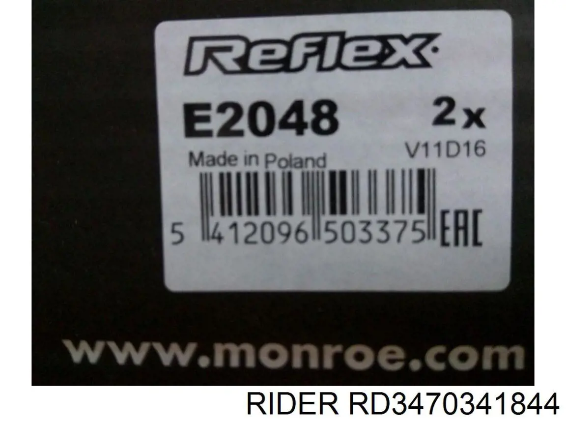 RD3470341844 Rider Amortiguador frontal