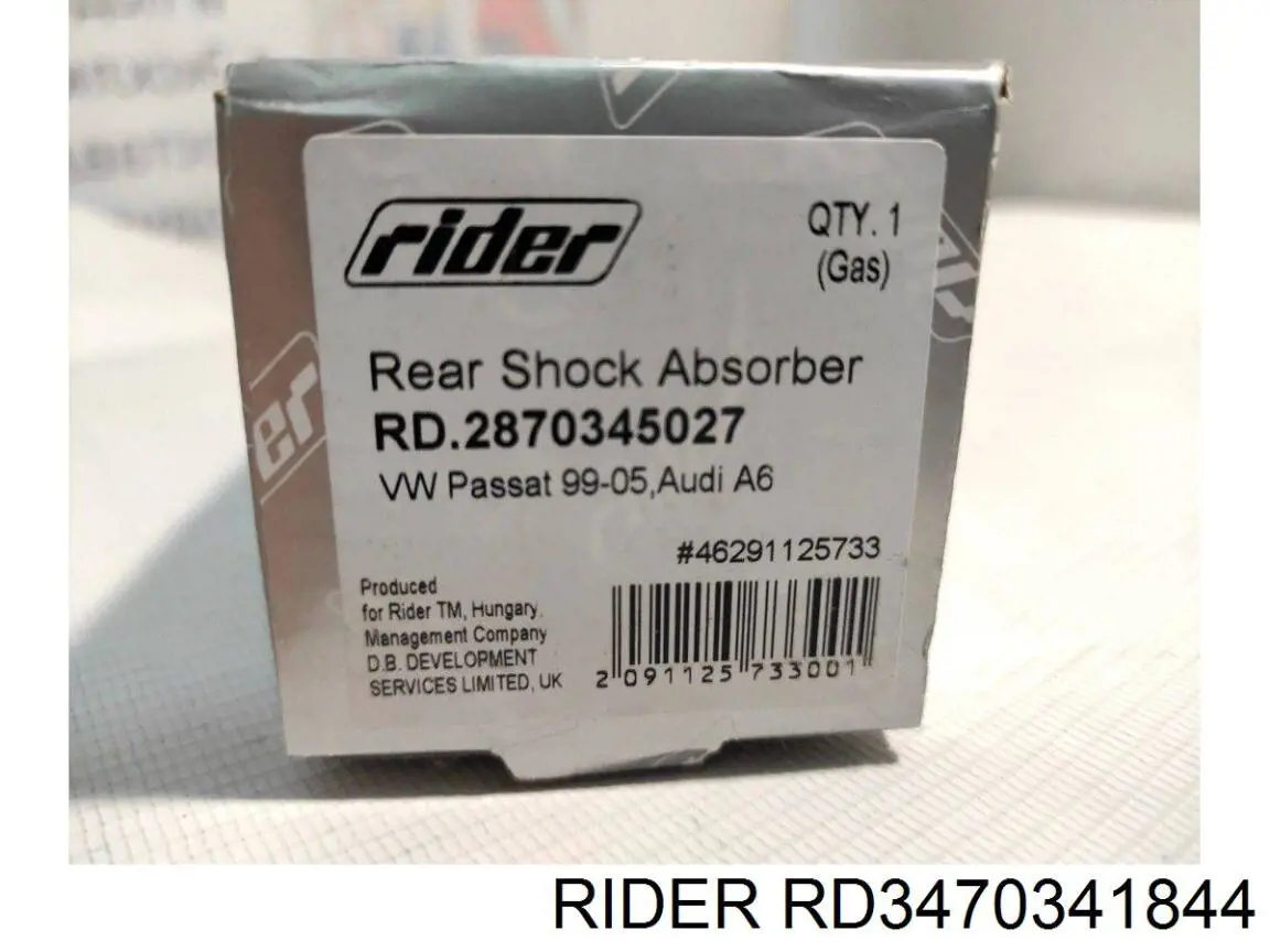 RD3470341844 Rider Amortiguador frontal