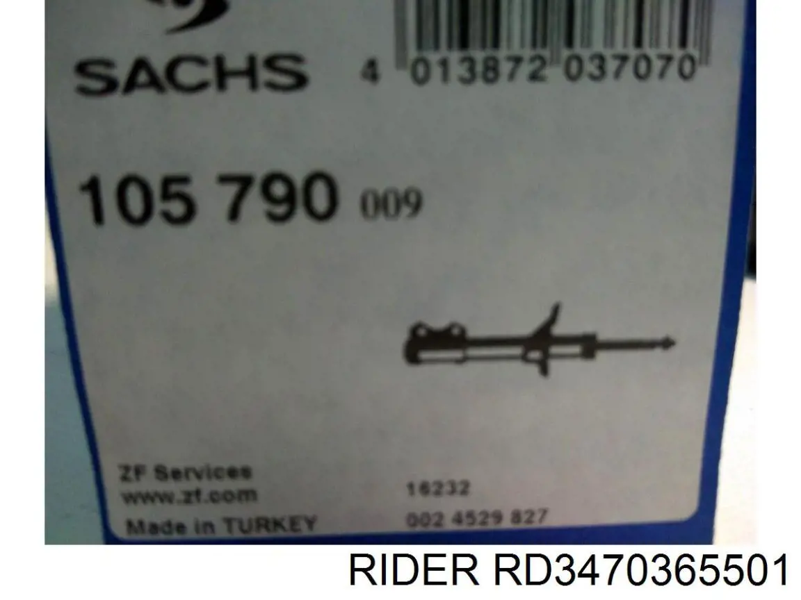 Amortiguador delantero Opel Astra 51, 52, F35, M35