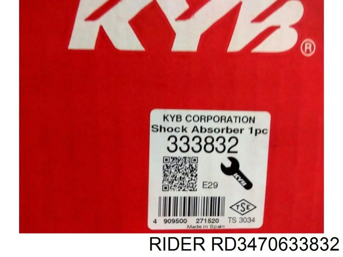 Amortiguador delantero Ford Sierra 1 GBC