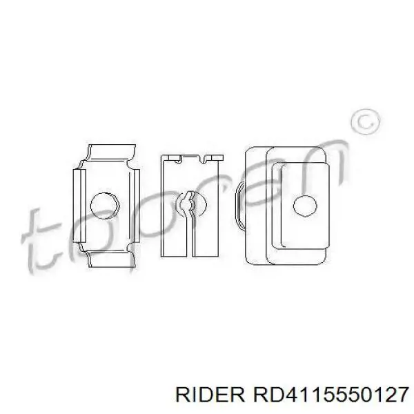 Comprar RD4115550127 Rider Cable de embrague