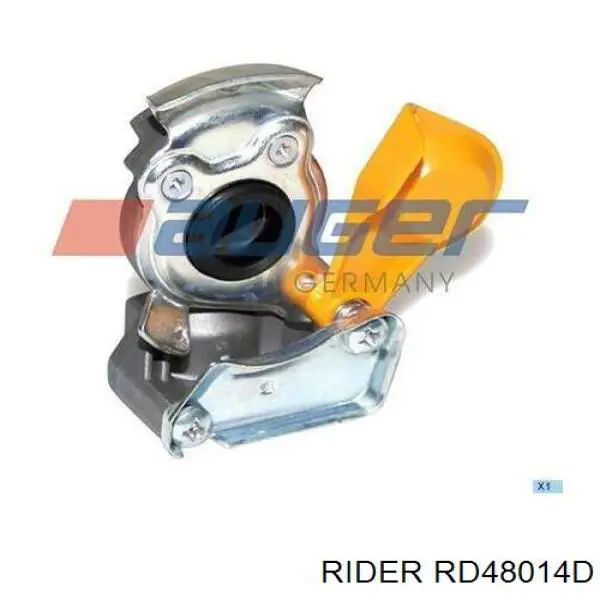 RD48014D Rider Conector (cabezal) de mangueras del sistema neumático