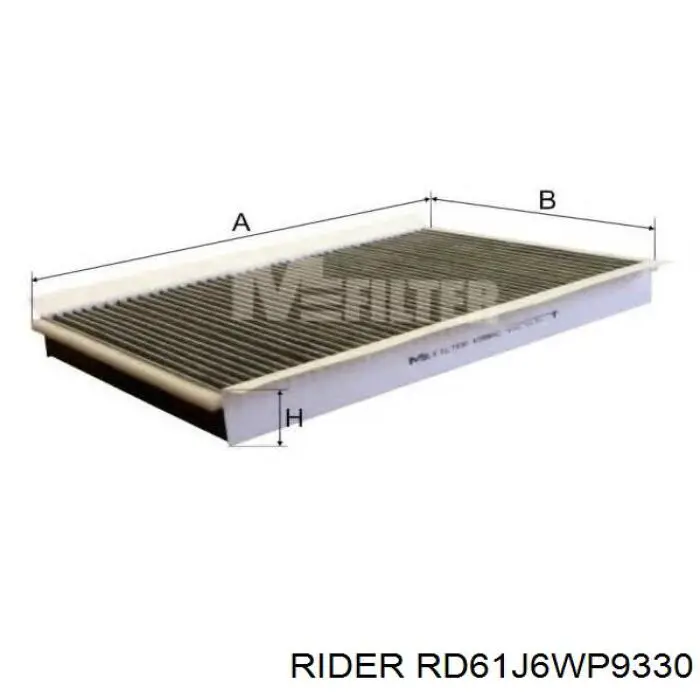 Comprar RD61J6WP9330 Rider Filtro de aire del habitáculo
