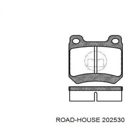 202530 Road House pastillas de freno traseras