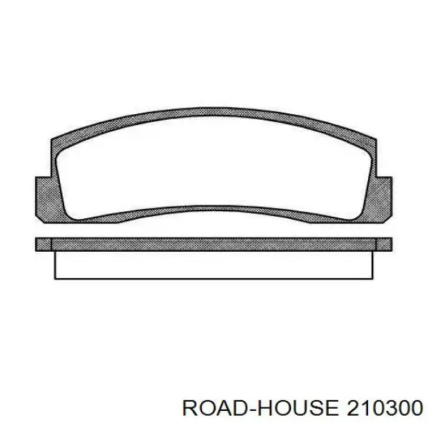 Pastillas freno delanteras Road House 210300 precio, desde 18,34 EUR