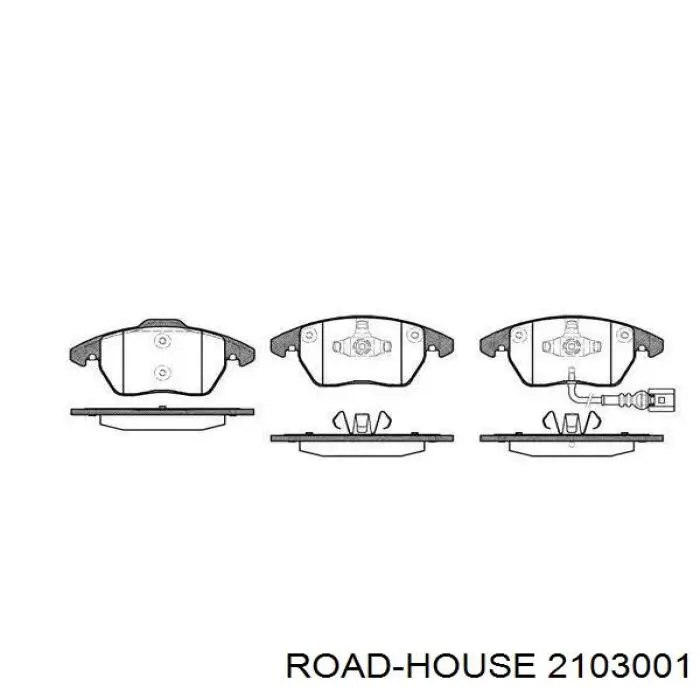 Pastillas freno delanteras Road House 2103001 precio, desde 28,94 EUR
