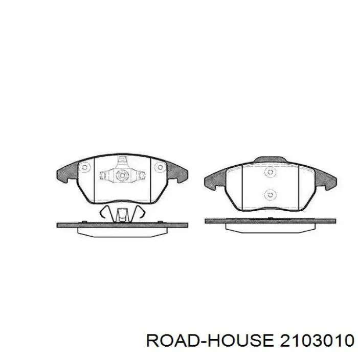 Pastillas freno delanteras Road House 2103010 precio, desde 30,29 EUR