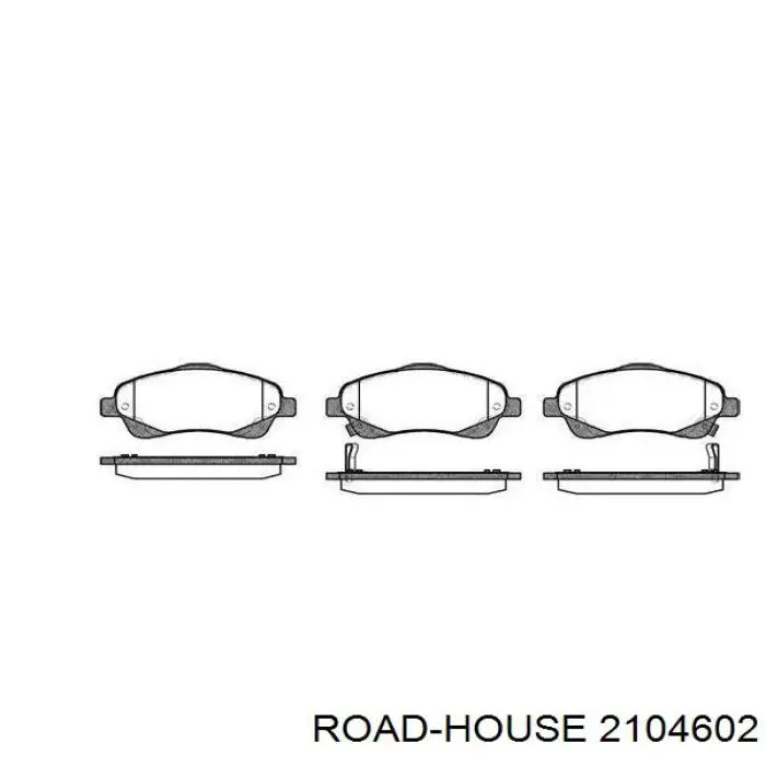 Pastillas freno delanteras Road House 2104602 precio, desde 26,97 EUR