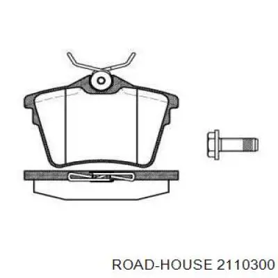 Pastillas traseras de freno Road House 2110300 precio, desde 25,62 EUR