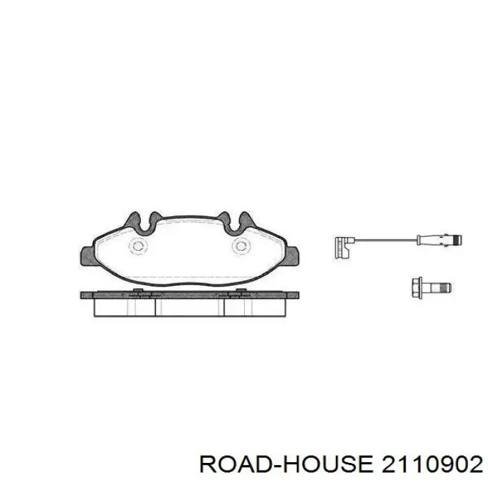 Pastillas freno delanteras Road House 2110902 precio, desde 32,88 EUR