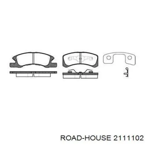 Pastillas freno delanteras Road House 2111102 precio, desde 24,18 EUR