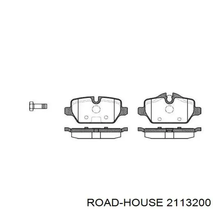 Pastillas traseras de freno Road House 2113200 precio, desde 29,51 EUR