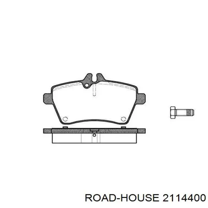 Pastillas freno delanteras Road House 2114400 precio, desde 28,22 EUR