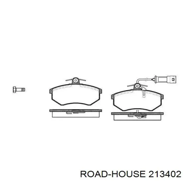 Pastillas freno delanteras Road House 213402 precio, desde 112,16 EUR