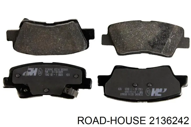 Comprar 2136242 Road House Pastillas de freno traseras