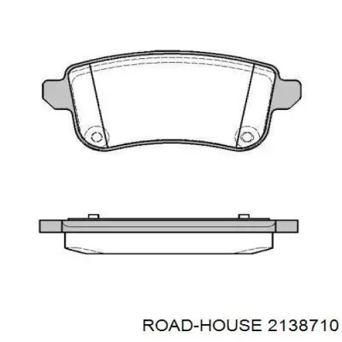 Pastillas traseras de freno Road House 2138710 precio, desde 24,36 EUR