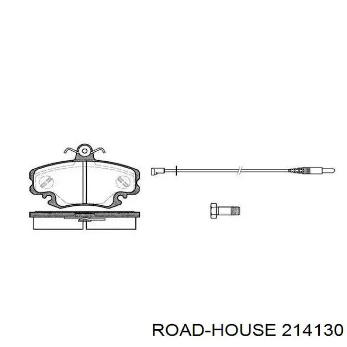 Pastillas freno delanteras Road House 214130 precio, desde 16,34 EUR