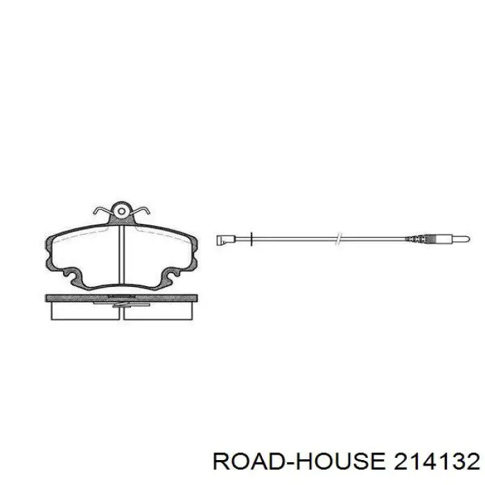 Pastillas freno delanteras Road House 214132 precio, desde 16,34 EUR