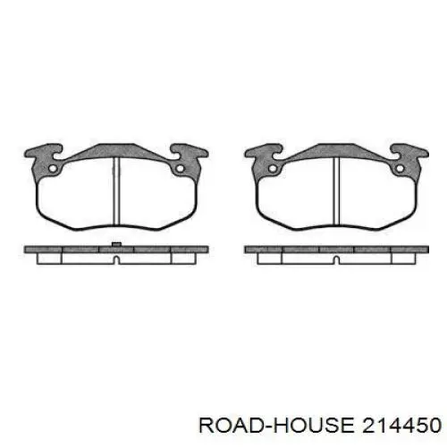 Pastillas traseras de freno Road House 214450 precio, desde 16,05 EUR