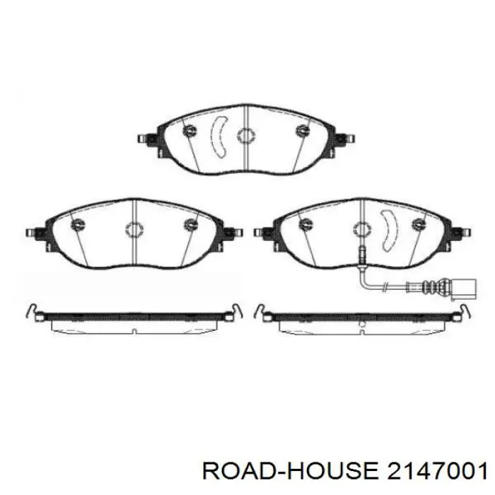 Pastillas freno delanteras Road House 2147001 precio, desde 36,35 EUR