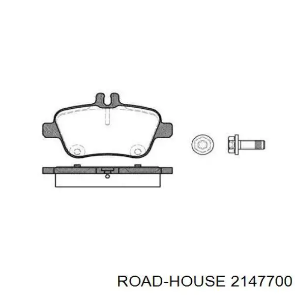 Pastillas traseras de freno Road House 2147700 precio, desde 29,73 EUR