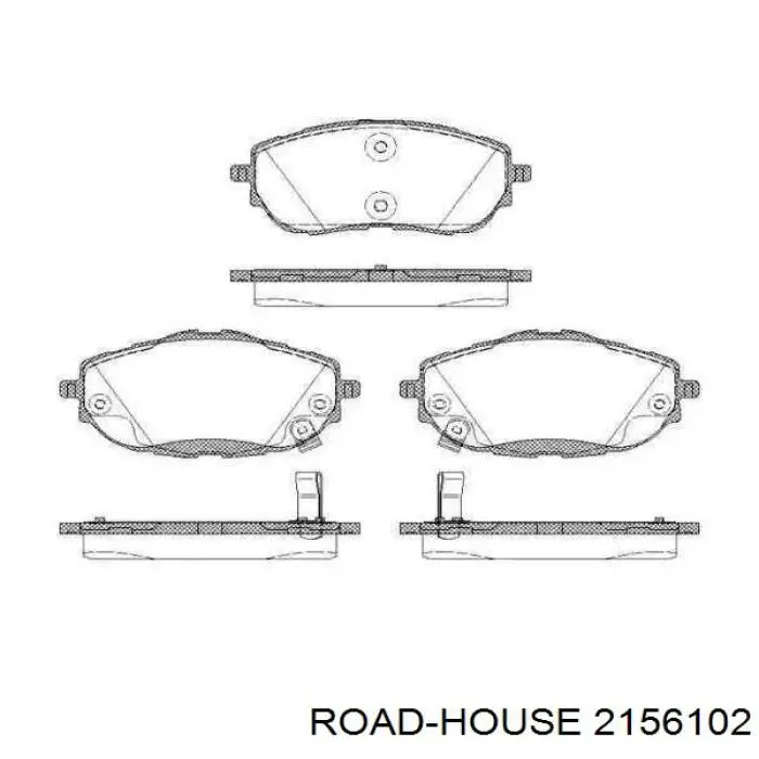 Pastillas freno delanteras Road House 2156102 precio, desde 30,15 EUR
