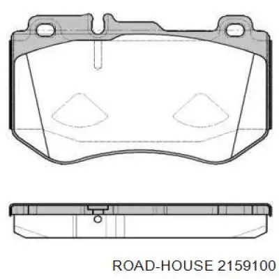 2159100 Road House pastillas de freno delanteras