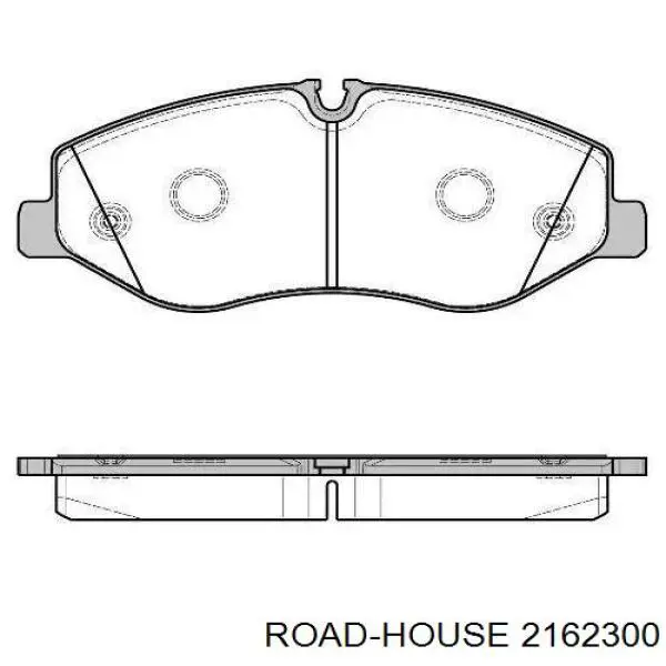 21623.00 Road House pastillas de freno delanteras