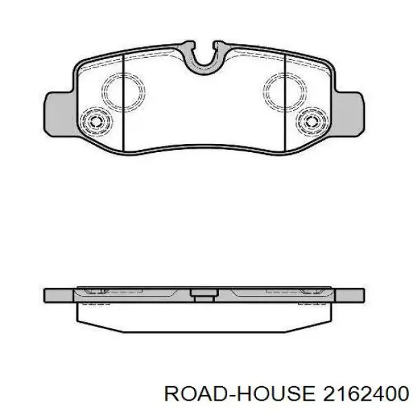 21624.00 Road House pastillas de freno traseras