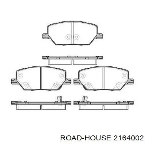 Pastillas freno delanteras Road House 2164002 precio, desde 39,77 EUR